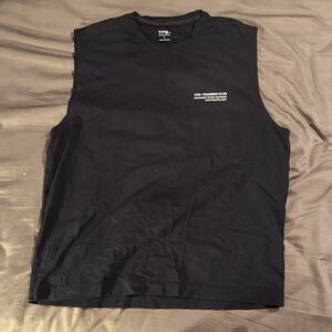 YPB Abercrombie & Fitch Black Sleeveless T-Shirt